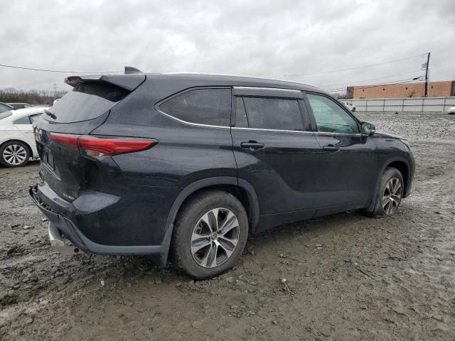 5TDGZRBH6MS557459 - 2021 TOYOTA HIGHLANDER XLE 黑色 照片 3