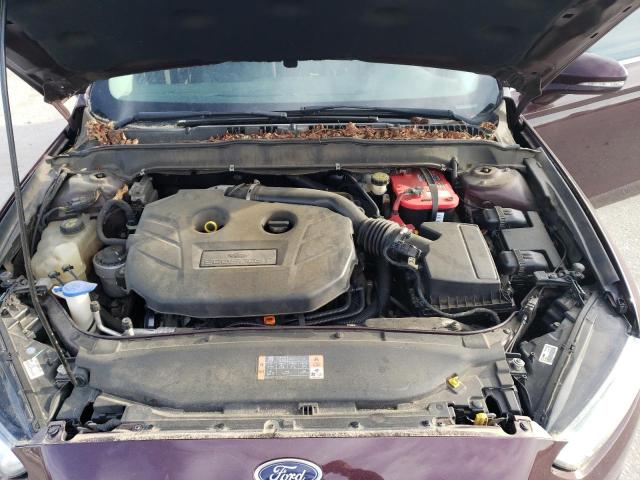 3FA6P0D95DR274966 - 2013 FORD FUSION TITANIUM BURGUNDY photo 11