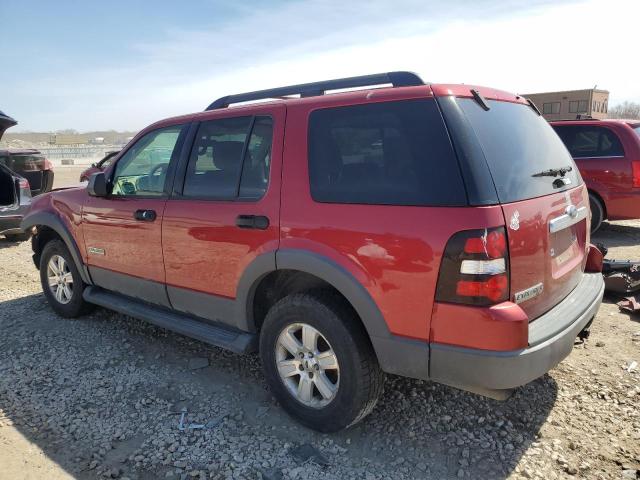 1FMEU73E36UB66844 - 2006 FORD EXPLORER XLT RED photo 2