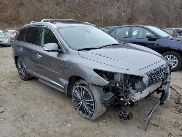 5N1DL0MM0LC500485 - 2020 INFINITI QX60 LUXE GRAY photo 4