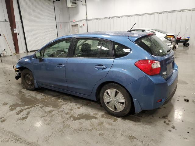 JF1GPAA64E8313215 - 2014 SUBARU IMPREZA BLUE photo 2