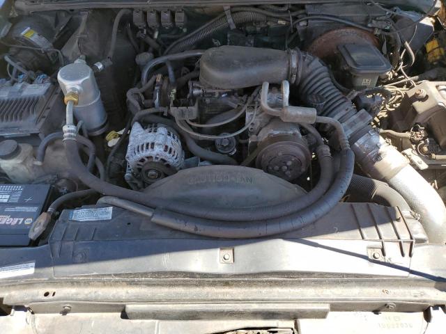 1GTCS14XXVK516446 - 1997 GMC SONOMA GREEN photo 11