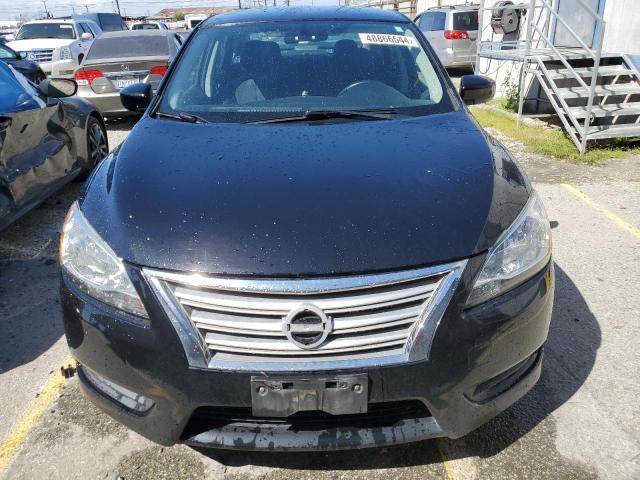 3N1AB7AP0FY228360 - 2015 NISSAN SENTRA S BLACK photo 5