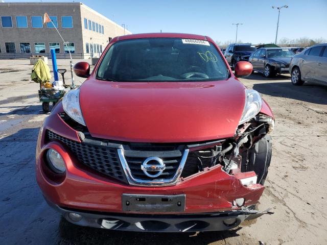 JN8AF5MV9DT218050 - 2013 NISSAN JUKE S RED photo 5