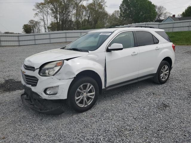 2GNALCEK3H6294219 - 2017 CHEVROLET EQUINOX LT WHITE photo 1