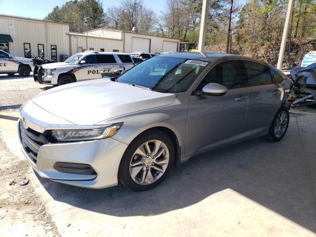 1HGCV1F15JA211387 - 2018 HONDA ACCORD LX SILVER photo 1