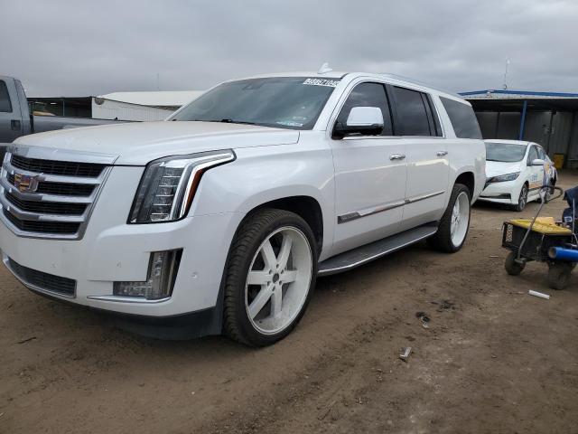 1GYS4JKJ2HR253783 - 2017 CADILLAC ESCALADE ESV PREMIUM LUXURY WHITE photo 1