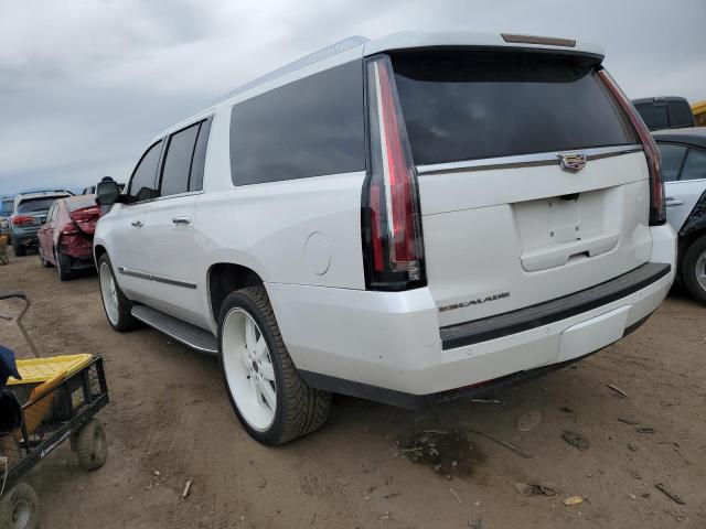 1GYS4JKJ2HR253783 - 2017 CADILLAC ESCALADE ESV PREMIUM LUXURY WHITE photo 2