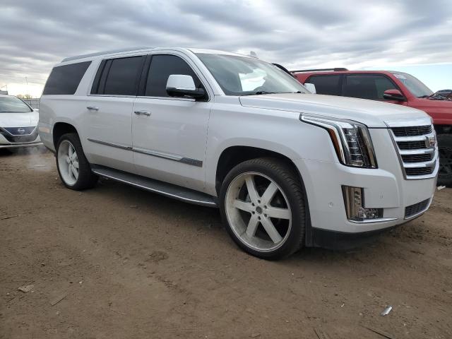 1GYS4JKJ2HR253783 - 2017 CADILLAC ESCALADE ESV PREMIUM LUXURY WHITE photo 4