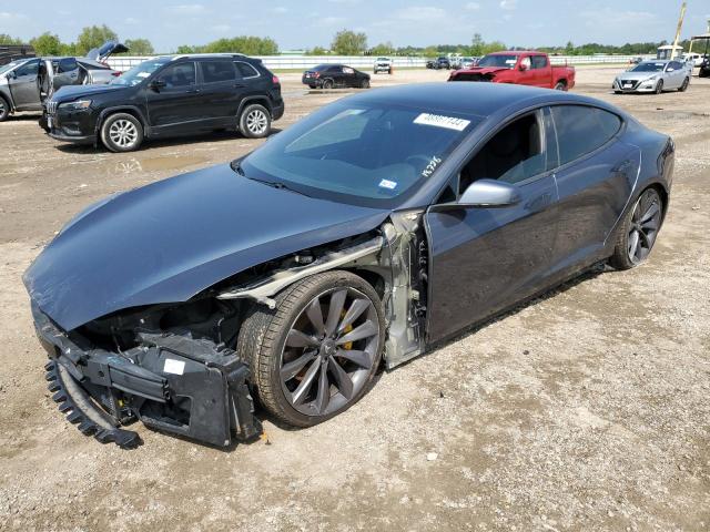 5YJSA1E29HF231823 - 2017 TESLA MODEL S ნაცრისფერი ფოტო 1