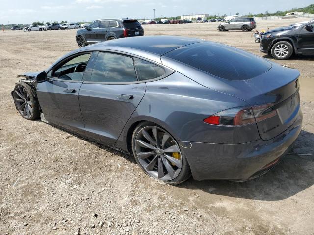 5YJSA1E29HF231823 - 2017 TESLA MODEL S ნაცრისფერი ფოტო 2