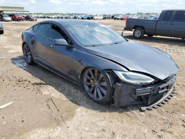 5YJSA1E29HF231823 - 2017 TESLA MODEL S ნაცრისფერი ფოტო 4