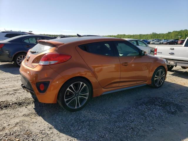 KMHTC6AEXGU274659 - 2016 HYUNDAI VELOSTER TURBO ORANGE photo 3