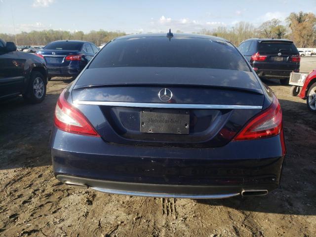 WDDLJ6HBXFA158678 - 2015 MERCEDES-BENZ CLS 400 4MATIC BLUE photo 6