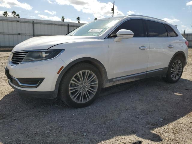 2LMTJ6LR9GBL79449 - 2016 LINCOLN MKX RESERVE 白色 照片 1