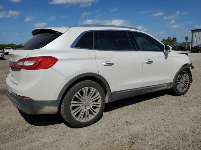 2LMTJ6LR9GBL79449 - 2016 LINCOLN MKX RESERVE 白色 照片 3