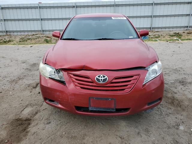 4T1BE46K29U354906 - 2009 TOYOTA CAMRY BASE RED photo 5