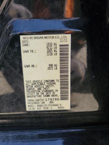 1N4AL3AP7EC179786 - 2014 NISSAN ALTIMA 2.5 GRAY photo 12