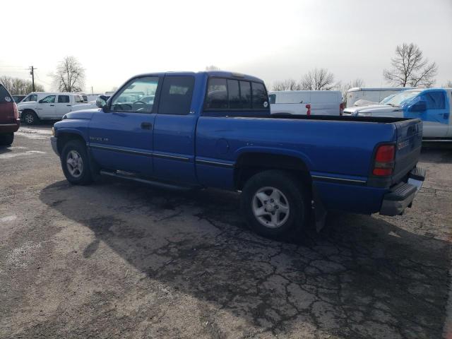 3B7HC13Y9VG814264 - 1997 DODGE RAM 1500 BLUE photo 2