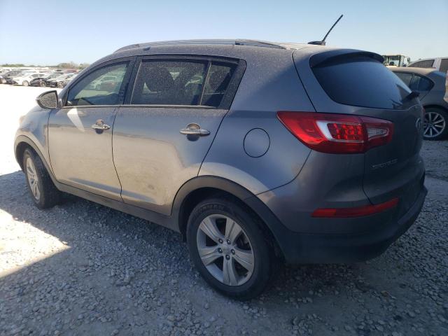 KNDPB3A24D7538174 - 2013 KIA SPORTAGE BASE GRAY photo 2