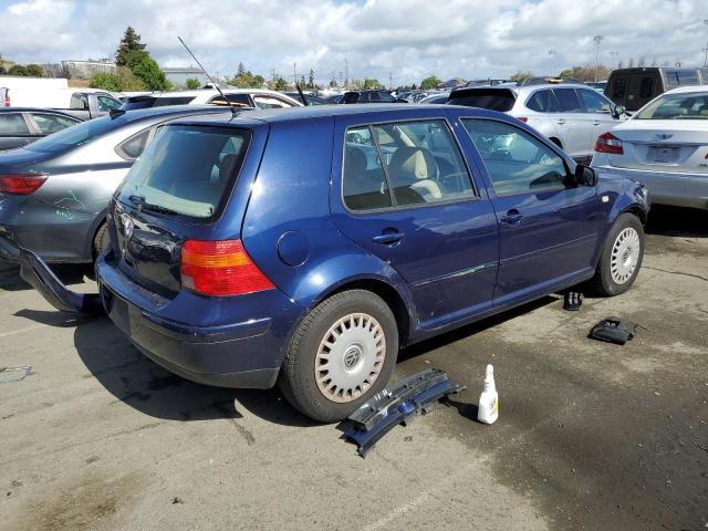 WVWGC31JXXW605150 - 1999 VOLKSWAGEN GOLF GLS BLUE photo 3