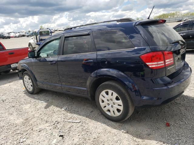 3C4PDCAB3JT384395 - 2018 DODGE JOURNEY SE BLUE photo 2