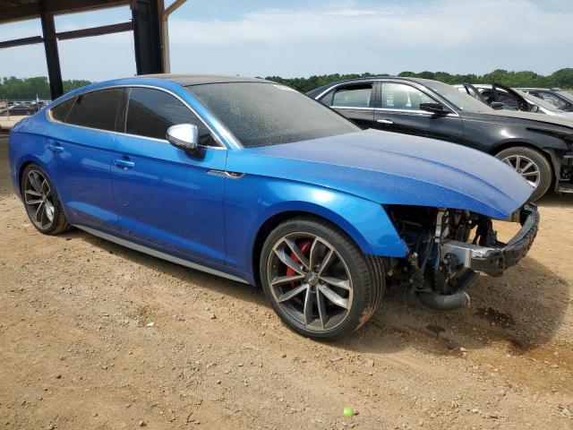 WAUC4CF57JA060615 - 2018 AUDI S5 PRESTIGE BLUE photo 4