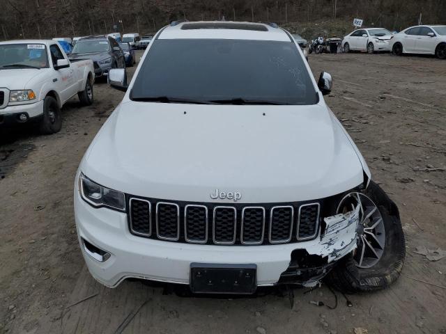 1C4RJFBG0KC761470 - 2019 JEEP GRAND CHER LIMITED WHITE photo 5