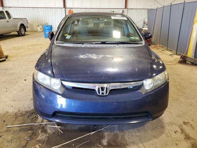 1HGFA16568L067701 - 2008 HONDA CIVIC LX BLUE photo 5