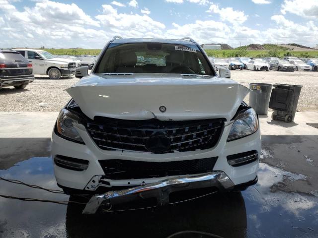 4JGDA5JB5EA405442 - 2014 MERCEDES-BENZ ML 350 WHITE photo 5