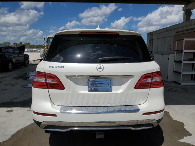 4JGDA5JB5EA405442 - 2014 MERCEDES-BENZ ML 350 WHITE photo 6