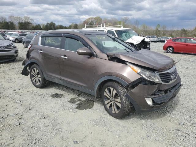 KNDPC3A23B7063305 - 2011 KIA SPORTAGE EX BROWN photo 4