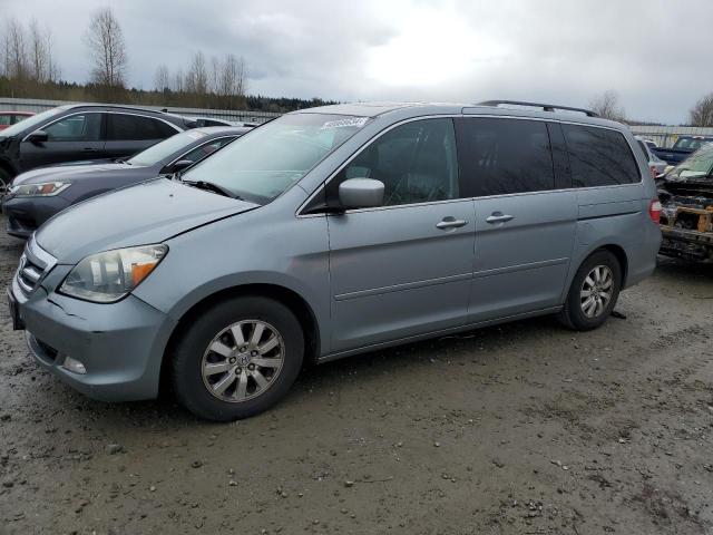 5FNRL38815B016498 - 2005 HONDA ODYSSEY TOURING BLUE photo 1