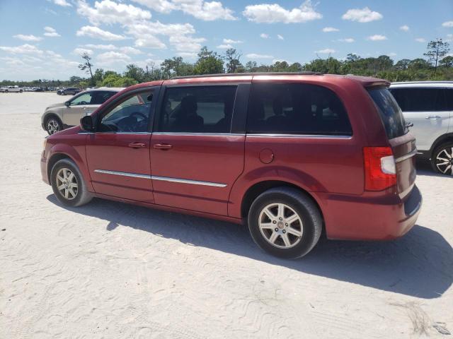 2C4RC1BG6CR314017 - 2012 CHRYSLER TOWN & COU TOURING RED photo 2