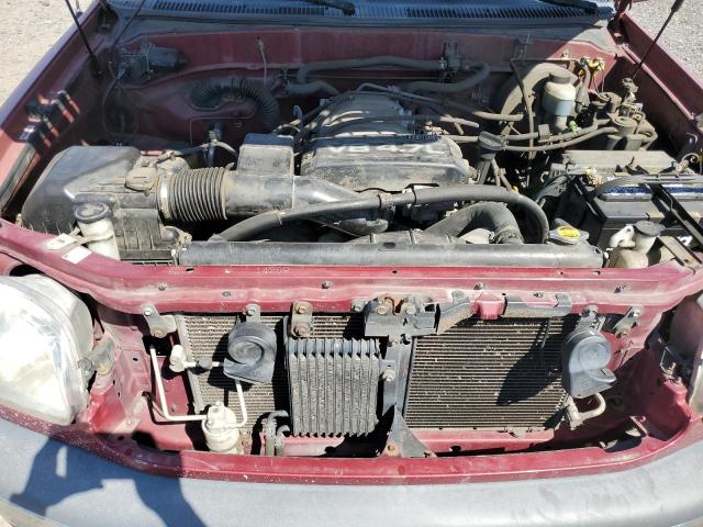 5TBRT34151S148087 - 2001 TOYOTA TUNDRA ACCESS CAB წითელი ფოტო 11