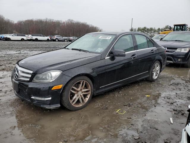 WDDGF8BB9CR225680 - 2012 MERCEDES-BENZ C 300 4MATIC BLACK photo 1