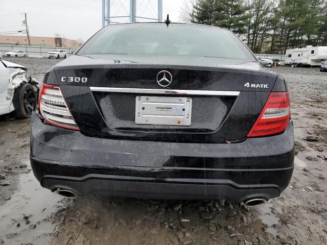 WDDGF8BB9CR225680 - 2012 MERCEDES-BENZ C 300 4MATIC BLACK photo 6