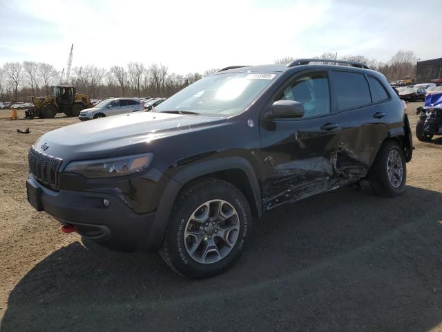 1C4PJMBX6MD220061 - 2021 JEEP CHEROKEE TRAILHAWK BLACK photo 1