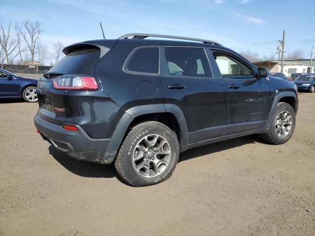 1C4PJMBX6MD220061 - 2021 JEEP CHEROKEE TRAILHAWK BLACK photo 3