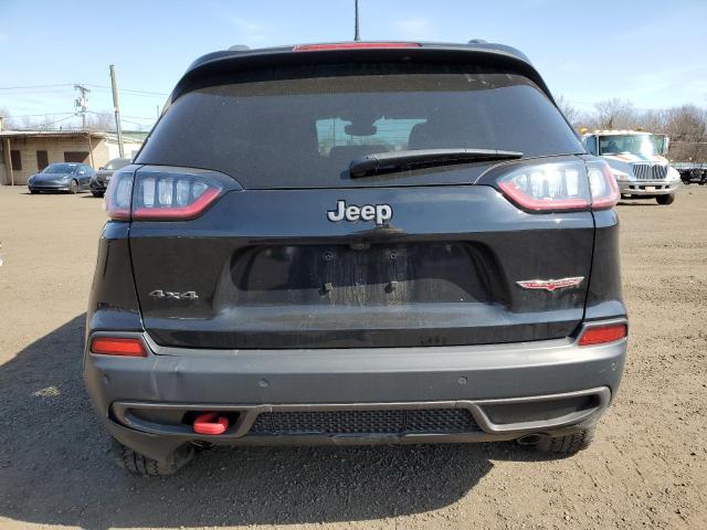 1C4PJMBX6MD220061 - 2021 JEEP CHEROKEE TRAILHAWK BLACK photo 6