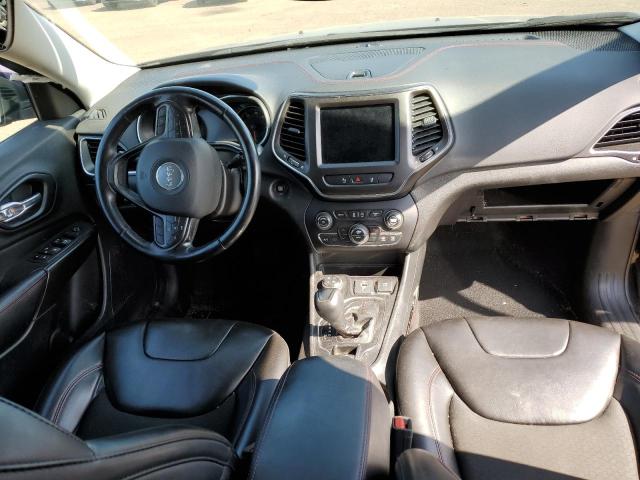 1C4PJMBX6MD220061 - 2021 JEEP CHEROKEE TRAILHAWK BLACK photo 8