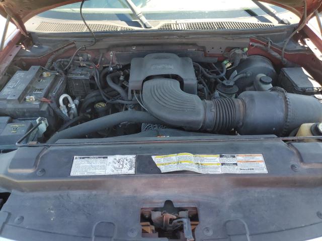 1FMRU15W71LB01742 - 2001 FORD EXPEDITION XLT RED photo 11