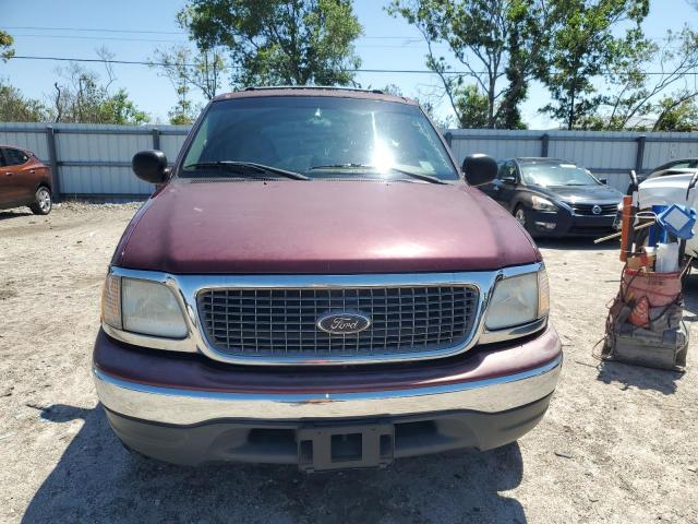 1FMRU15W71LB01742 - 2001 FORD EXPEDITION XLT RED photo 5