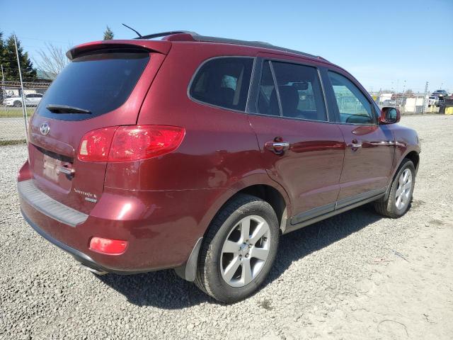 5NMSH13E67H029608 - 2007 HYUNDAI SANTA FE SE BURGUNDY photo 3