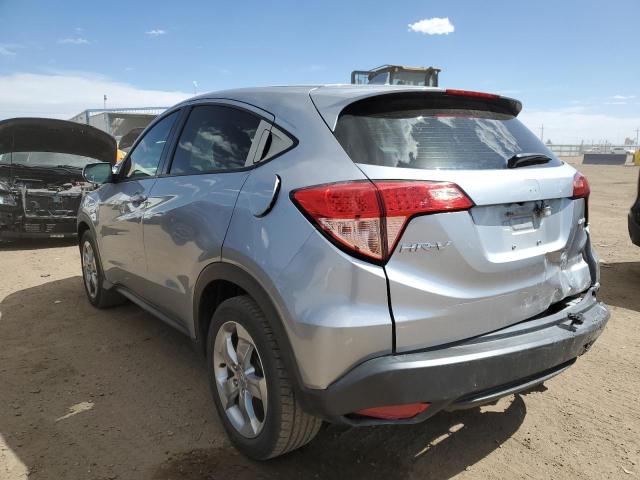 3CZRU6H39HM725256 - 2017 HONDA HR-V LX SILVER photo 2