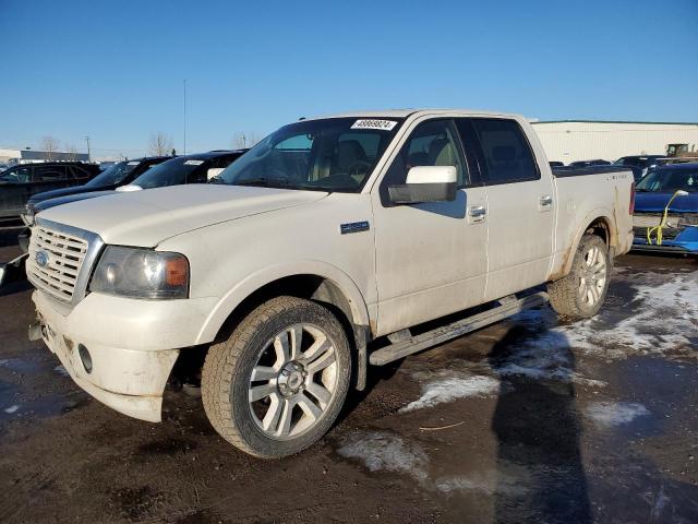 1FTRW14598FA04428 - 2008 FORD F150 SUPERCREW WHITE photo 1