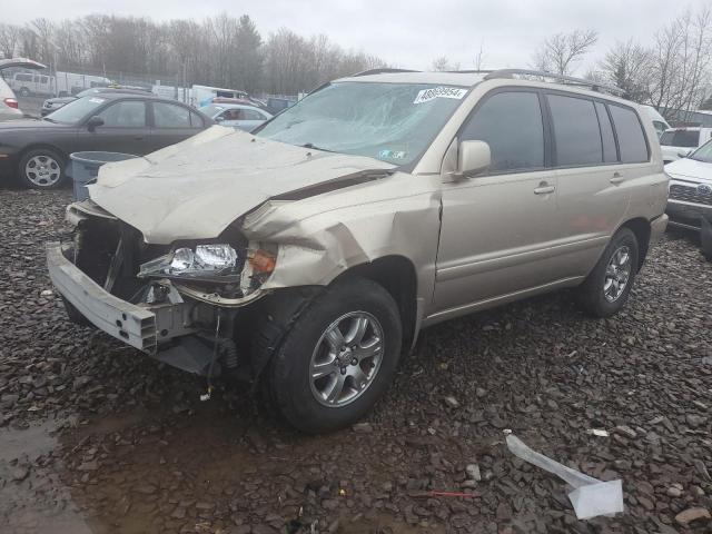 JTEEP21A350088520 - 2005 TOYOTA HIGHLANDER LIMITED BEIGE photo 1