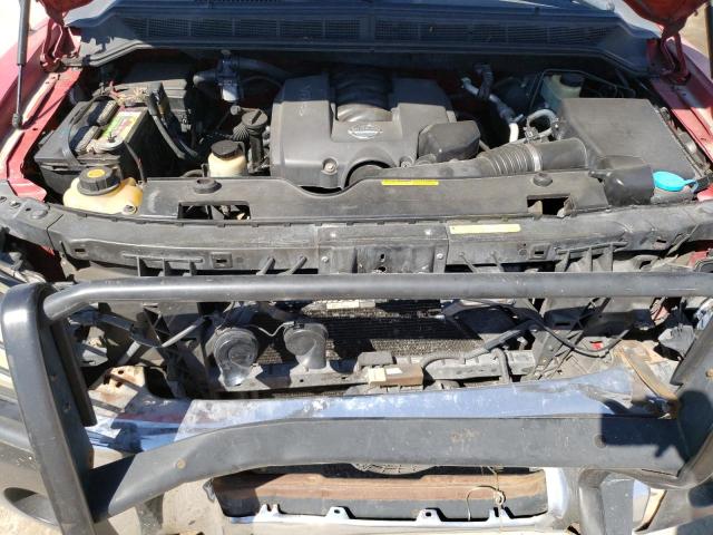 1N6BA06A45N556468 - 2005 NISSAN TITAN XE Қызыл фото 11