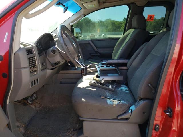 1N6BA06A45N556468 - 2005 NISSAN TITAN XE Қызыл фото 7