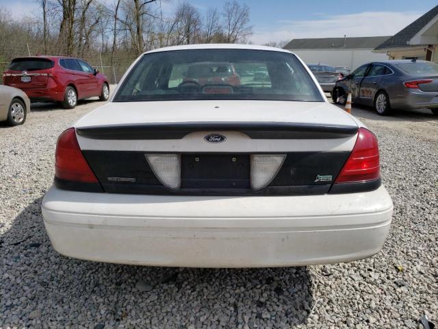 2FAHP71V09X116739 - 2009 FORD CROWN VIC POLICE INTERCEPTOR WHITE photo 6